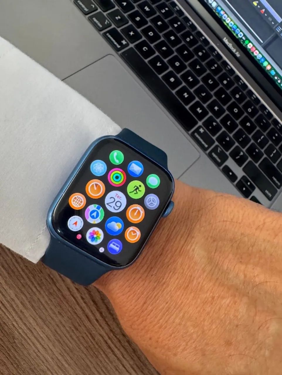 Apple Watch serie 7 45mm Azul - Foto 2
