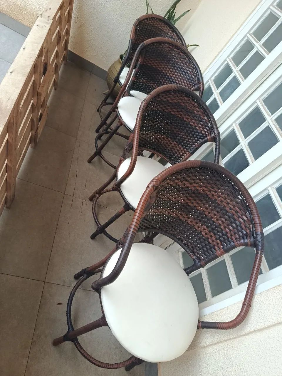 Cadeira em fibra  - Foto 2