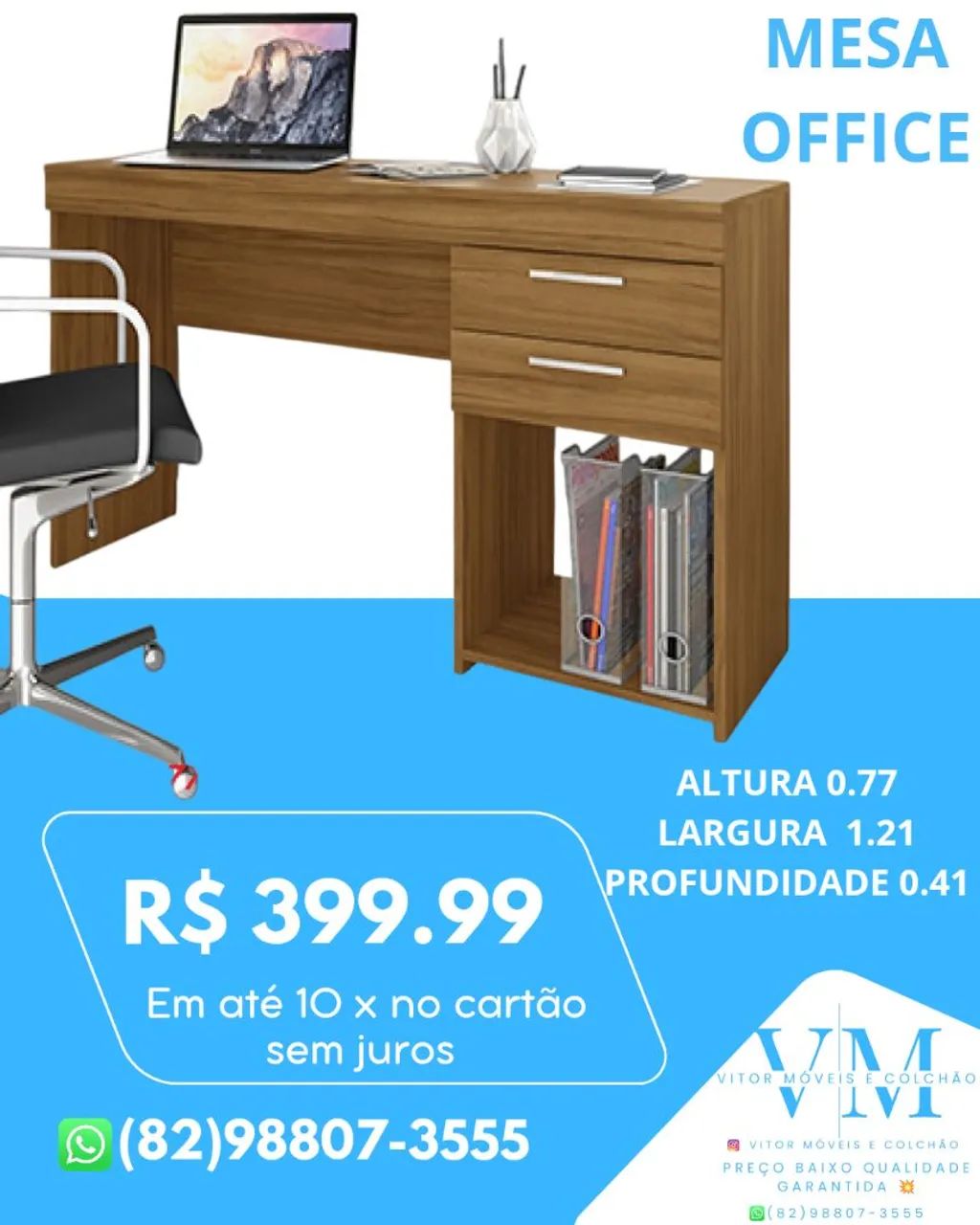 PROMOÇÃO DE ESCRIVANINHA APARTI DE  - Foto 5
