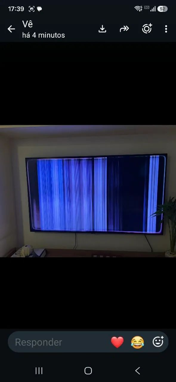 Tv samsung 65 com defeito - Foto 2