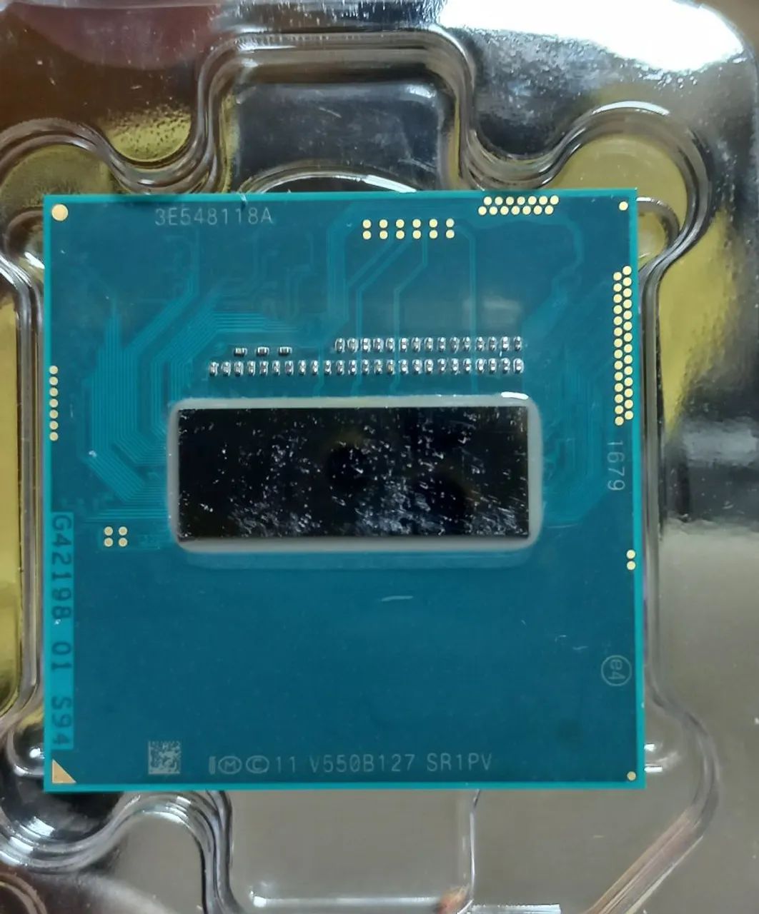 Processador notebook Intel i7 4810MQ 3.8GHz TDP 47W SR1PV socket G3