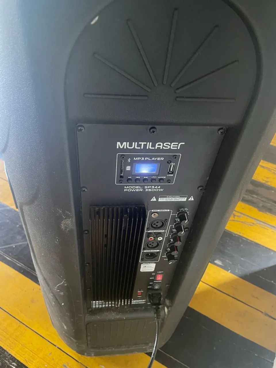 Caixa de Som Multilaser SP344 - 3500W - Foto 4