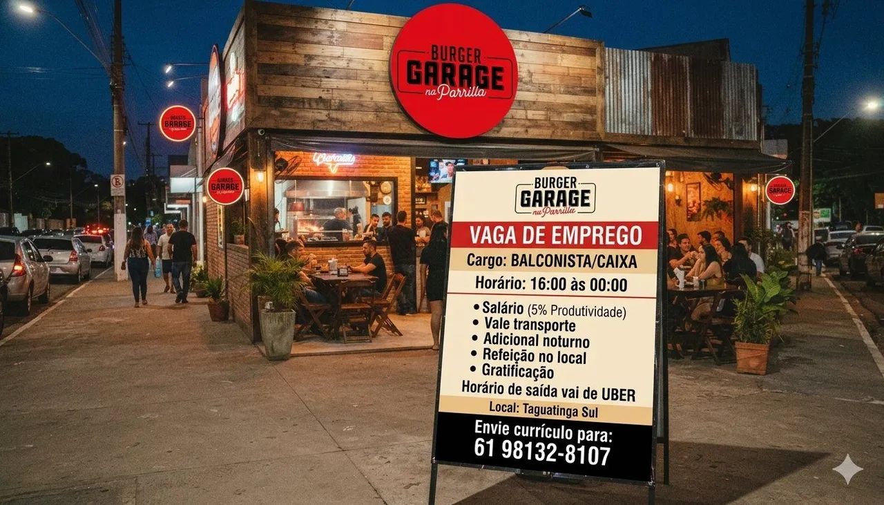 Vaga de emprego 