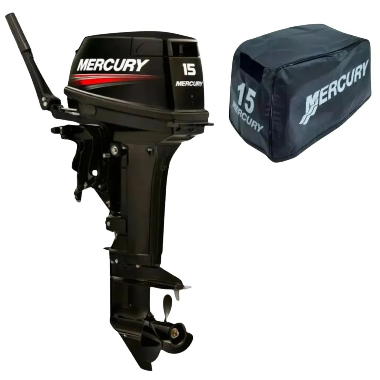 Motor de Popa Mercury 15 HP Super 2 Tempos - Preço Pessoa Física - Foto 5