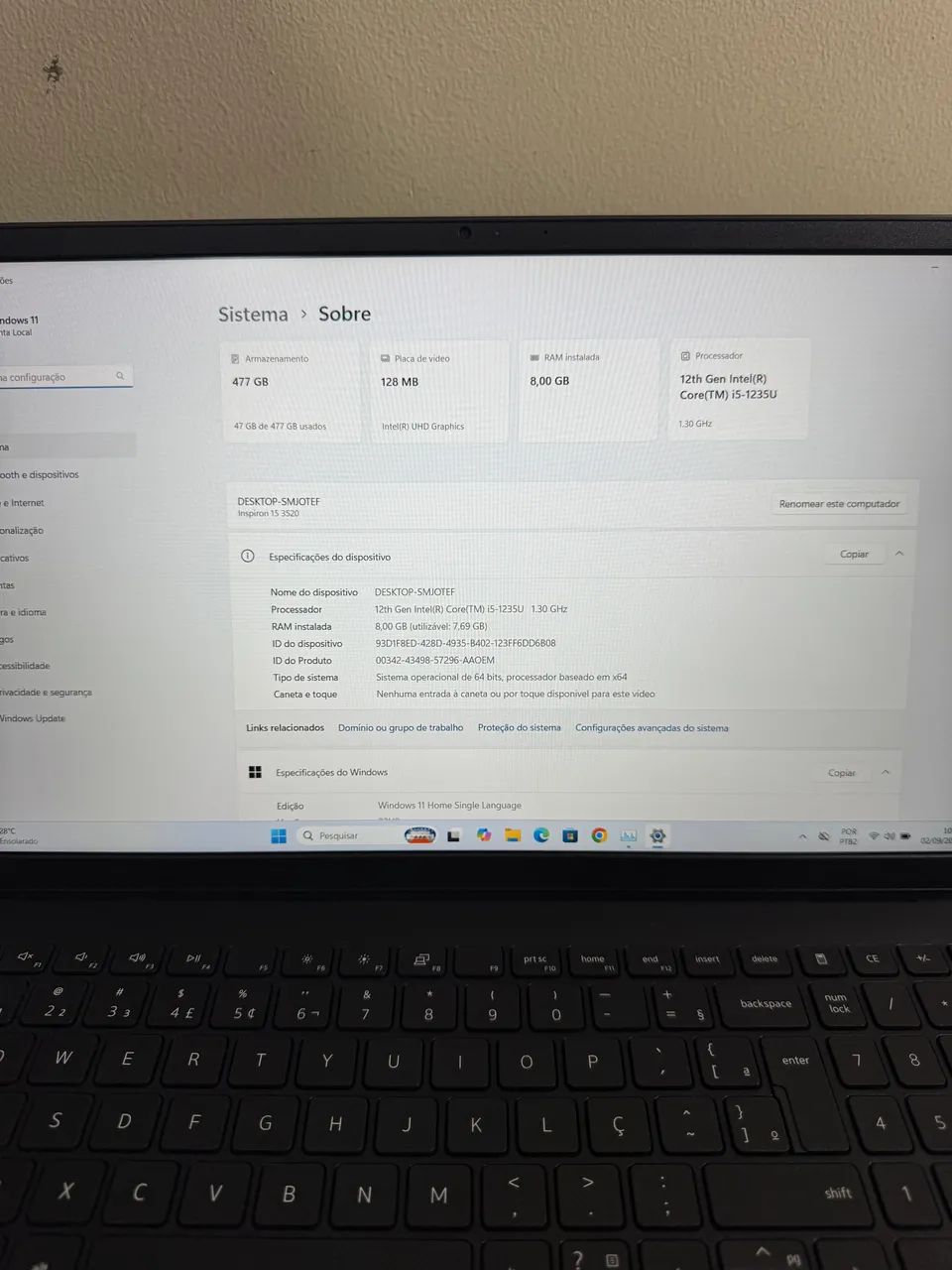 Notebook Dell i5 novo - Foto 4