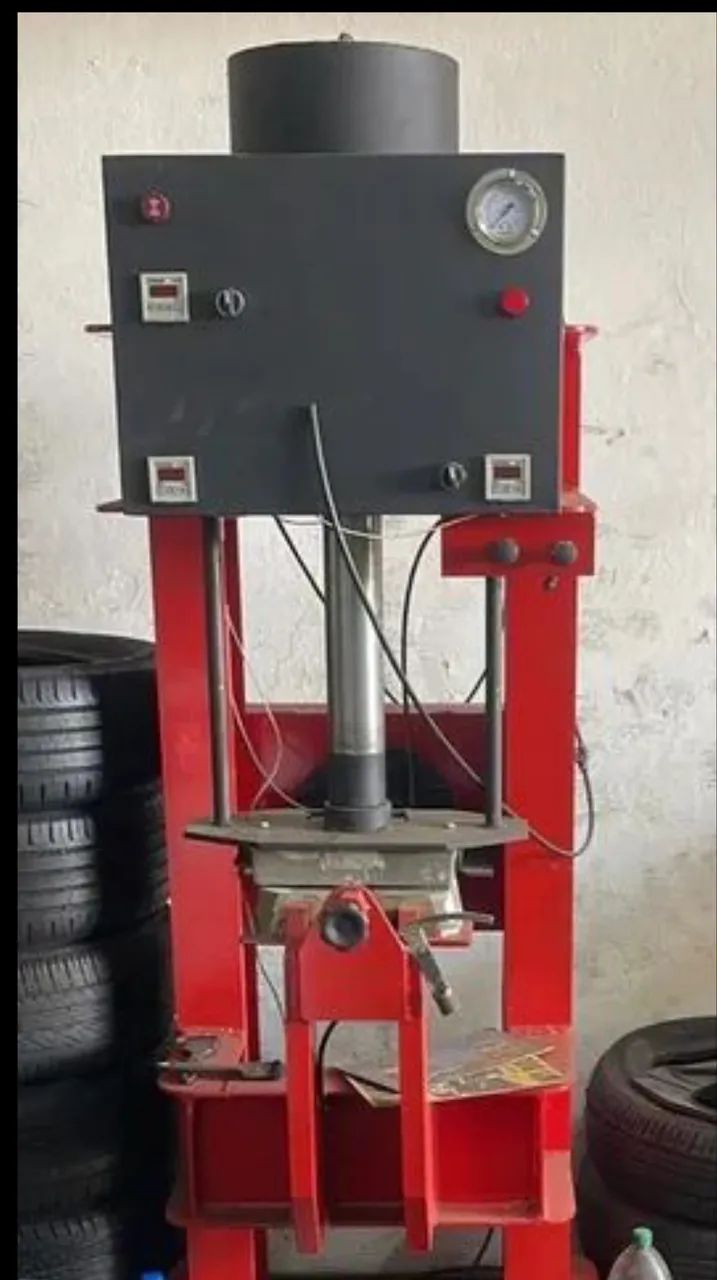 Máquina vulcanização vulcanizadora 220 Pneumatica - Foto 4