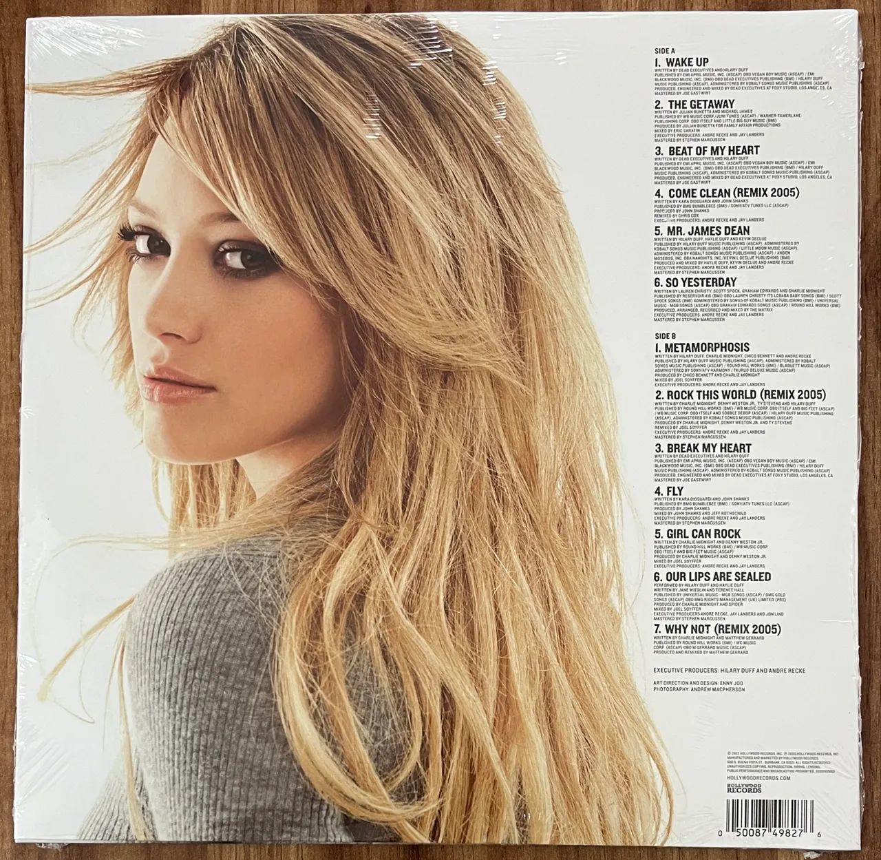 Hilary Duff Vinil Most Wanted Metallic Silver Lacrado  - Foto 3