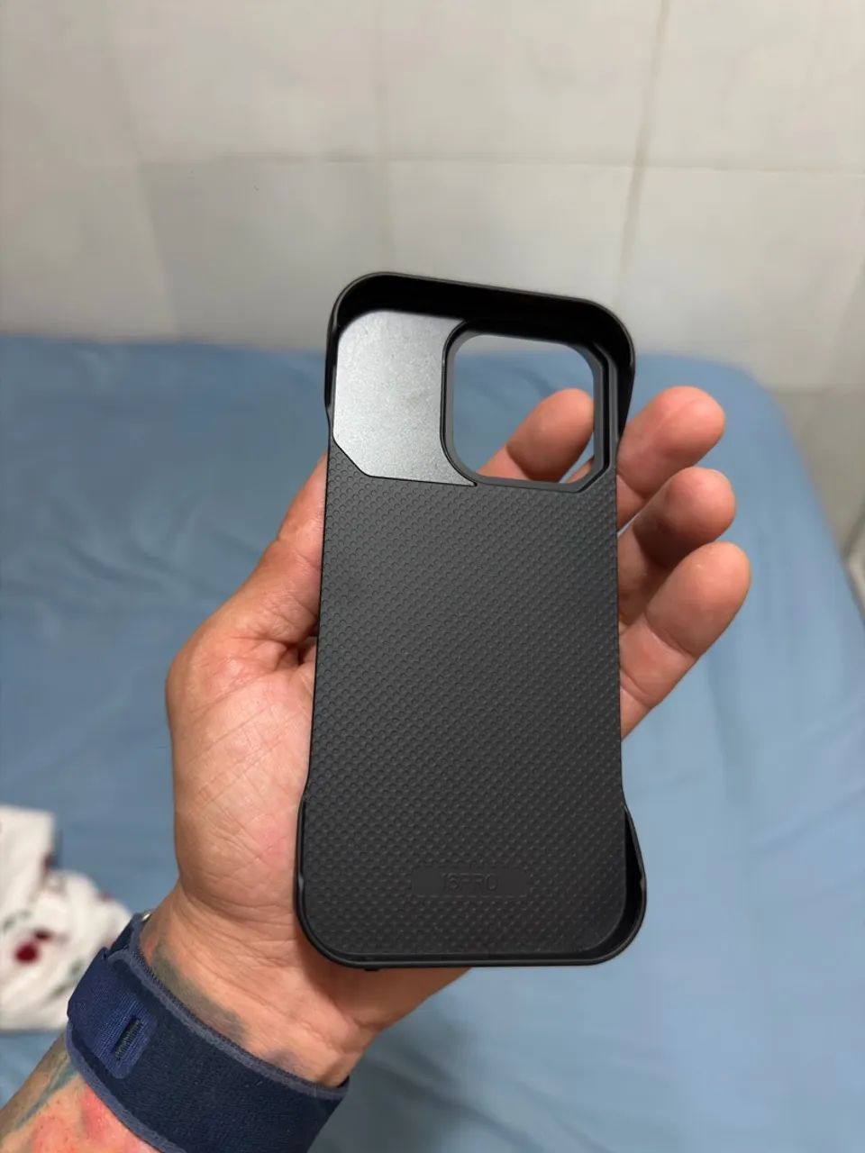 Capa de couro com aromaterapia para iPhone 16Pro, compatível com Magsafe, capa protetora - Foto 4