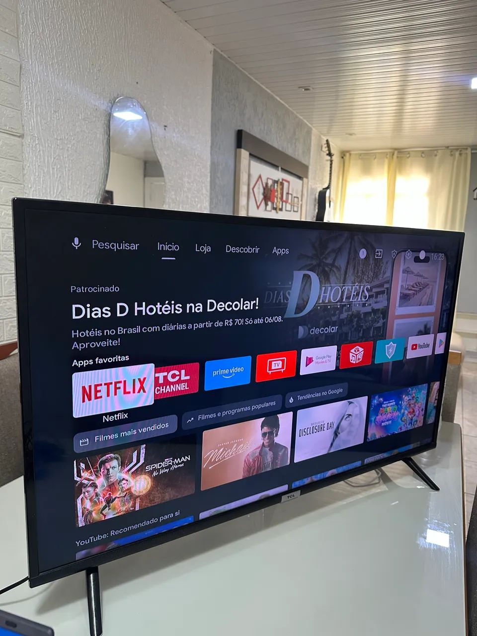 TCL 40 polegadas smart tv  - Foto 4