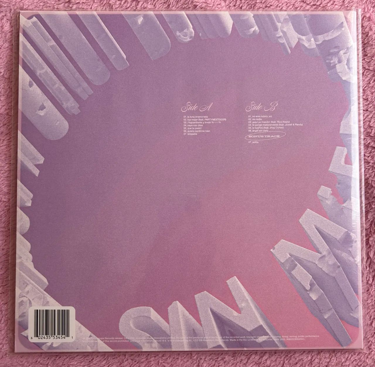 Vinil Kali Uchis Sin Miedo Del Amor Y Otros Demonios - Foto 2