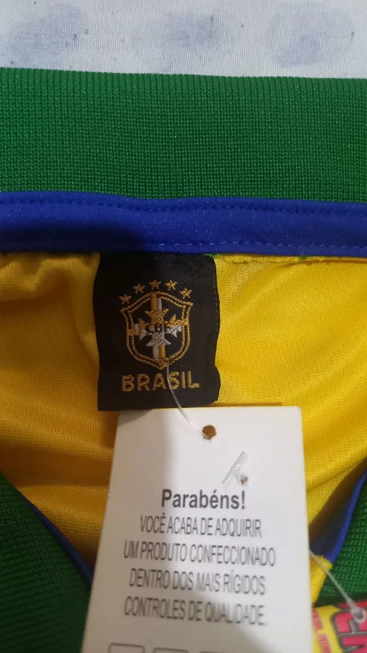 Camiseta Brasil nova. Tamanho G - Foto 5
