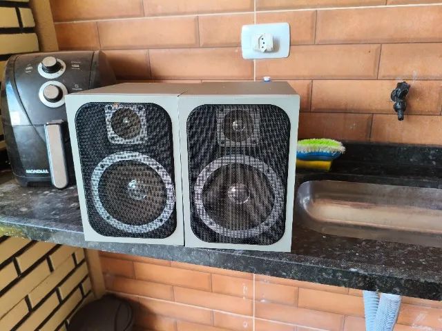 Par Caixas Bosch Gemini Anos 80