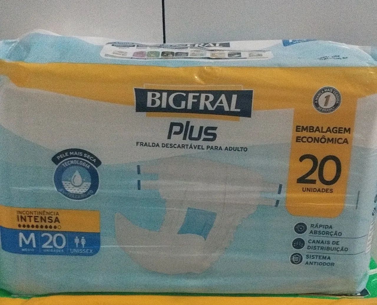 Fralda Bigfral Plus  M<br>
