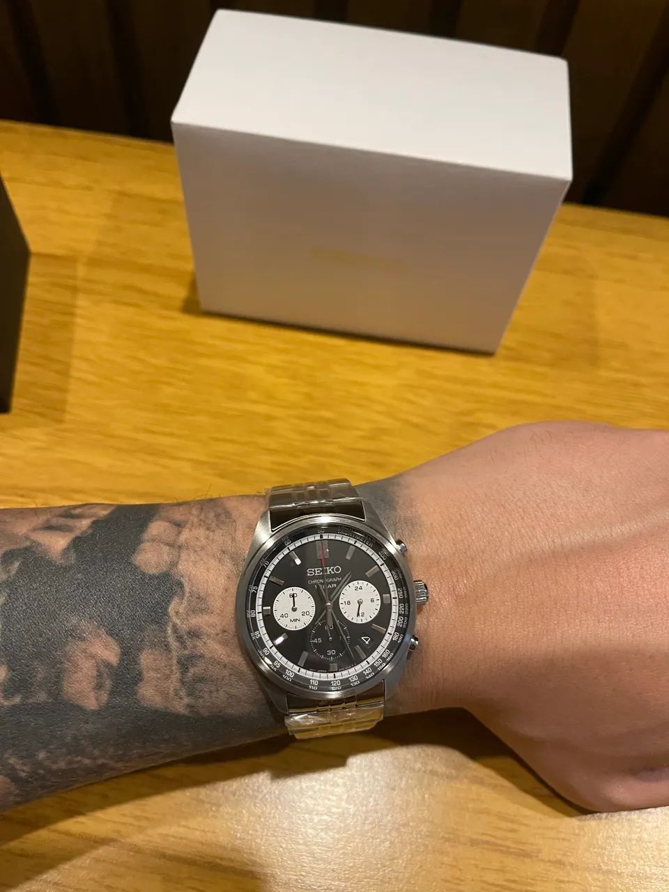 Seiko chrono Preto novo - Foto 4