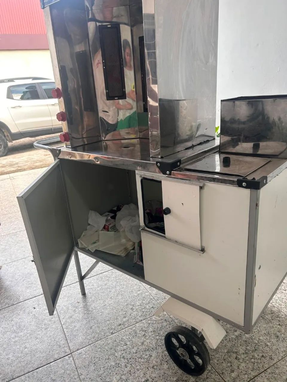 Carrinho de churrasco grego  - Foto 4