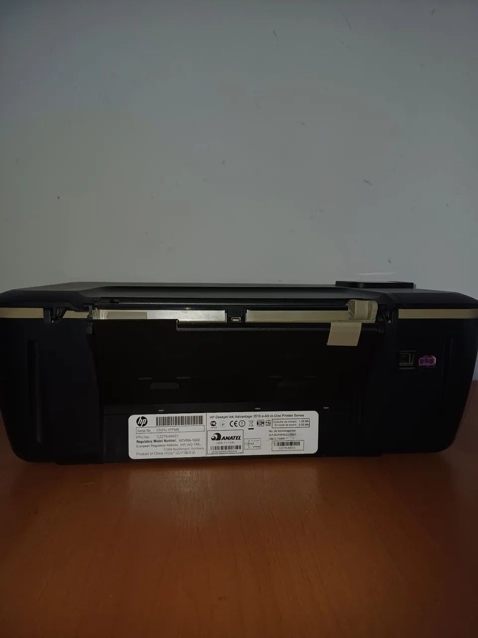 Impressora HP Deskjet Ink Advantage 3515 - NÃO FUNCIONA - Para Peças ou Conserto - Foto 5