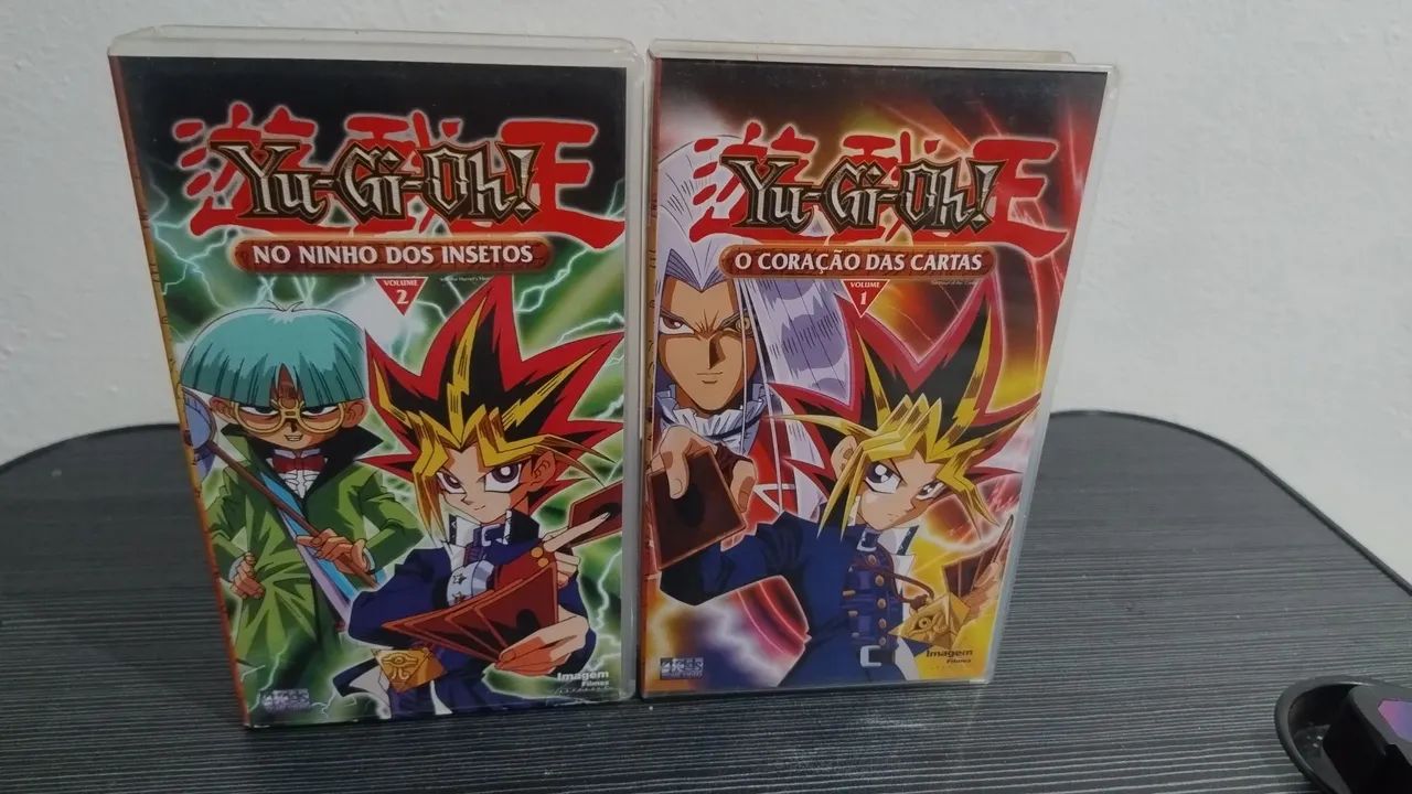 VHS Yu_Gi_Oh!  (Volume 1 e 2)