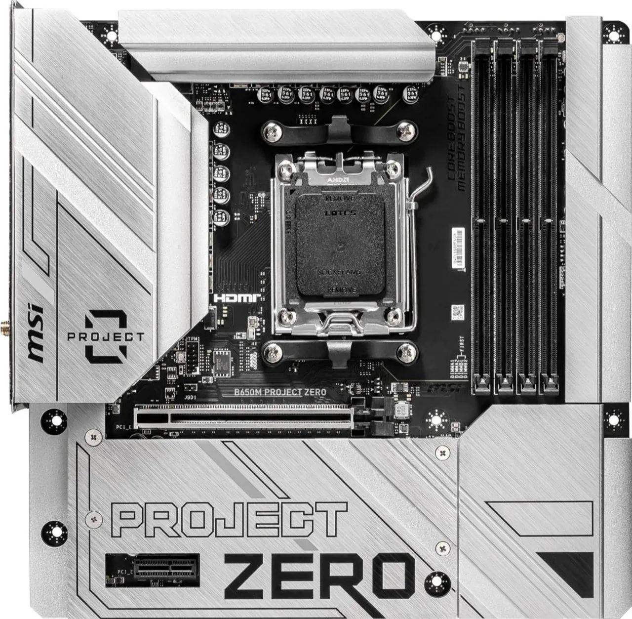 Placa Mãe Msi B650m Project Zero - Foto 2