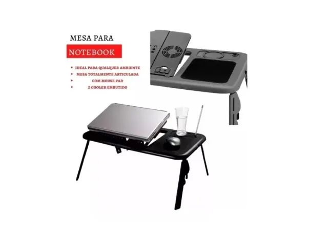 MESA PARA NOTEBOOK COM COOLER MTN-888 - Foto 5