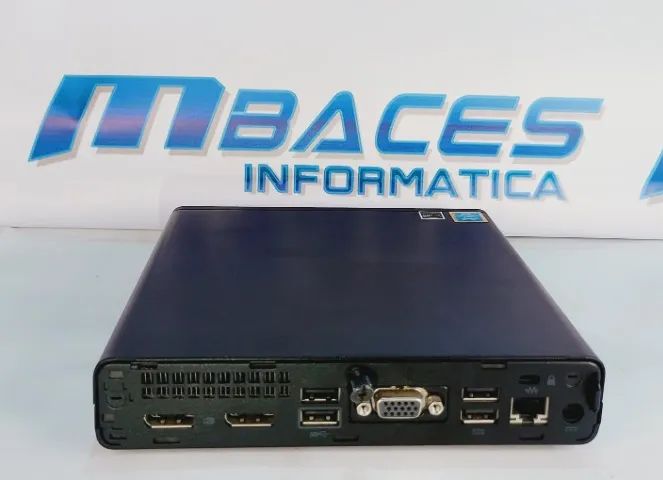 Computador mini Hp ProDdesk 400 G4 Pentium Gold G5400T Pc4 8Gb RAM e SSD - Foto 2