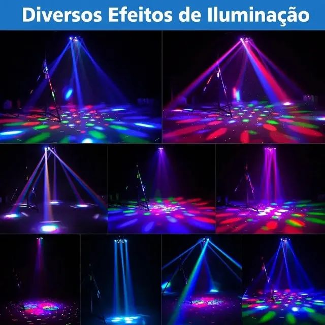 Moving Multi Efeitos Led (Laser, Strobo, Dmx) - Foto 2