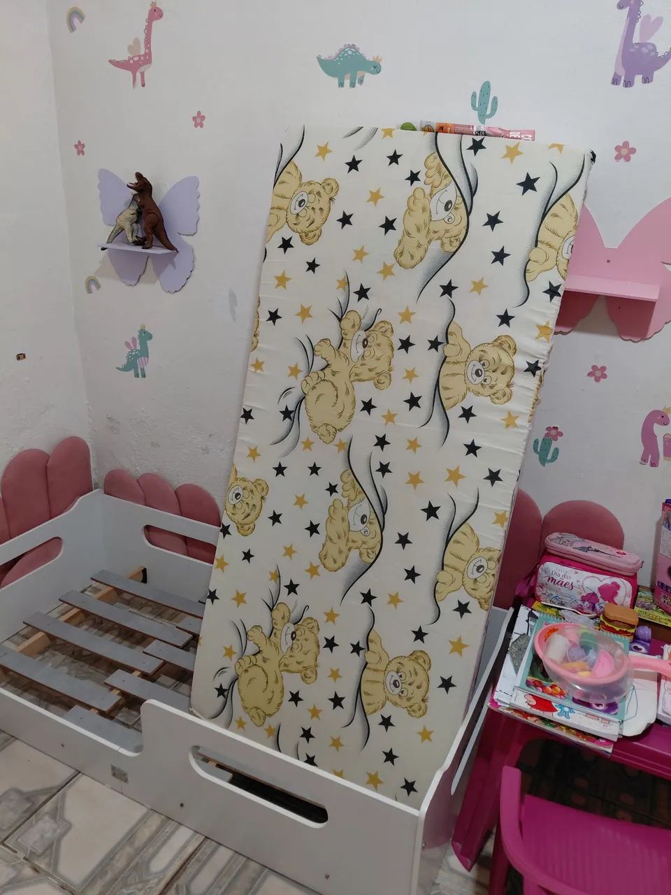 Cama de criança de chão nunca usada  - Foto 5