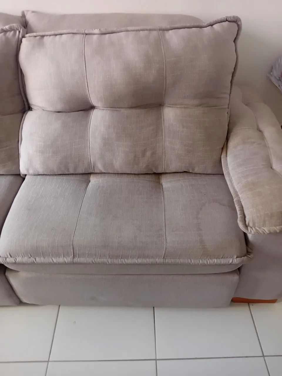 Sofá  retrátil  e reclinavel,  2,5 m de comprimento  - Foto 2
