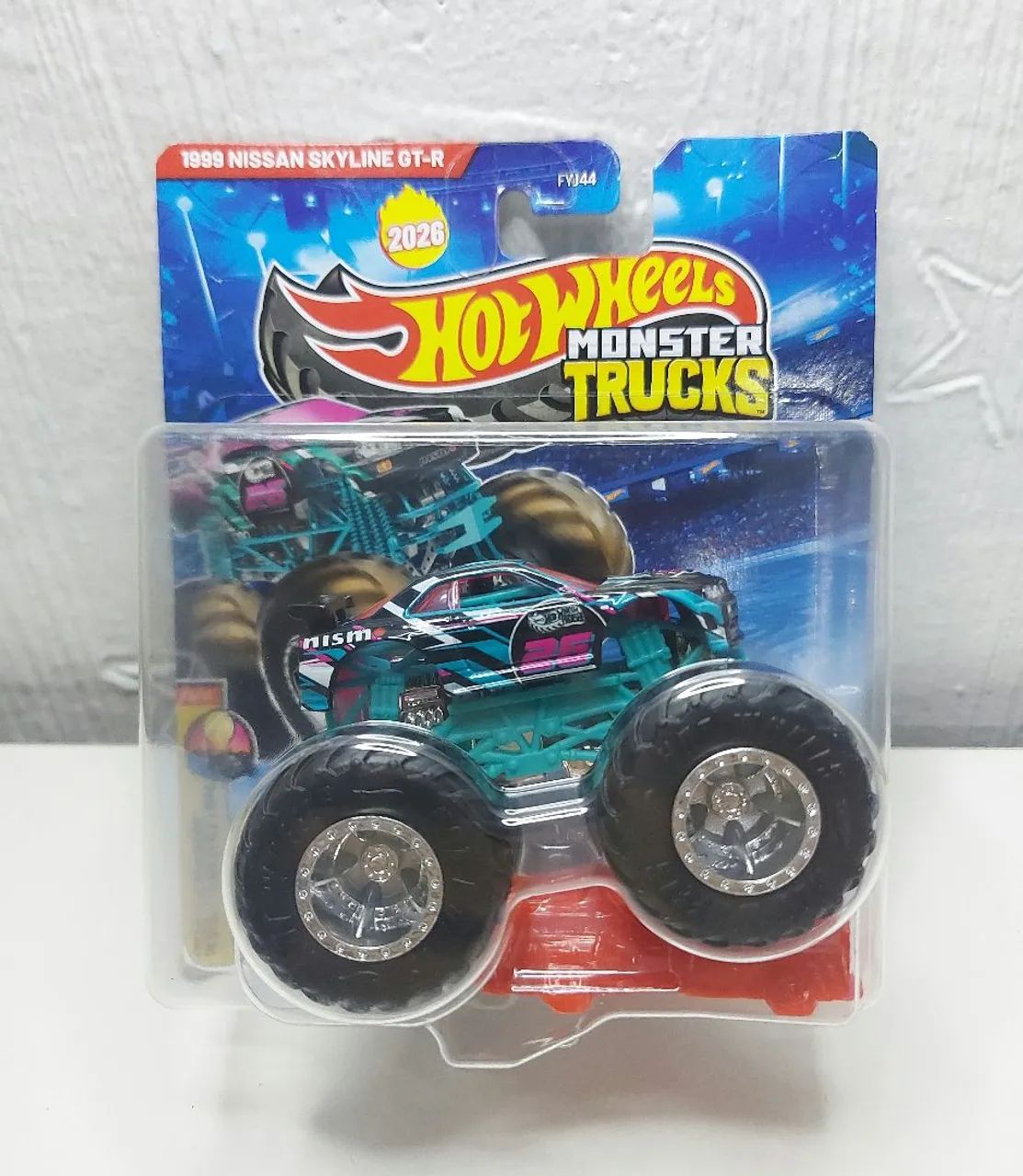 Hot Wheels Monster Truck 1999 Nissan Skyline GT-R Lançamento 2026