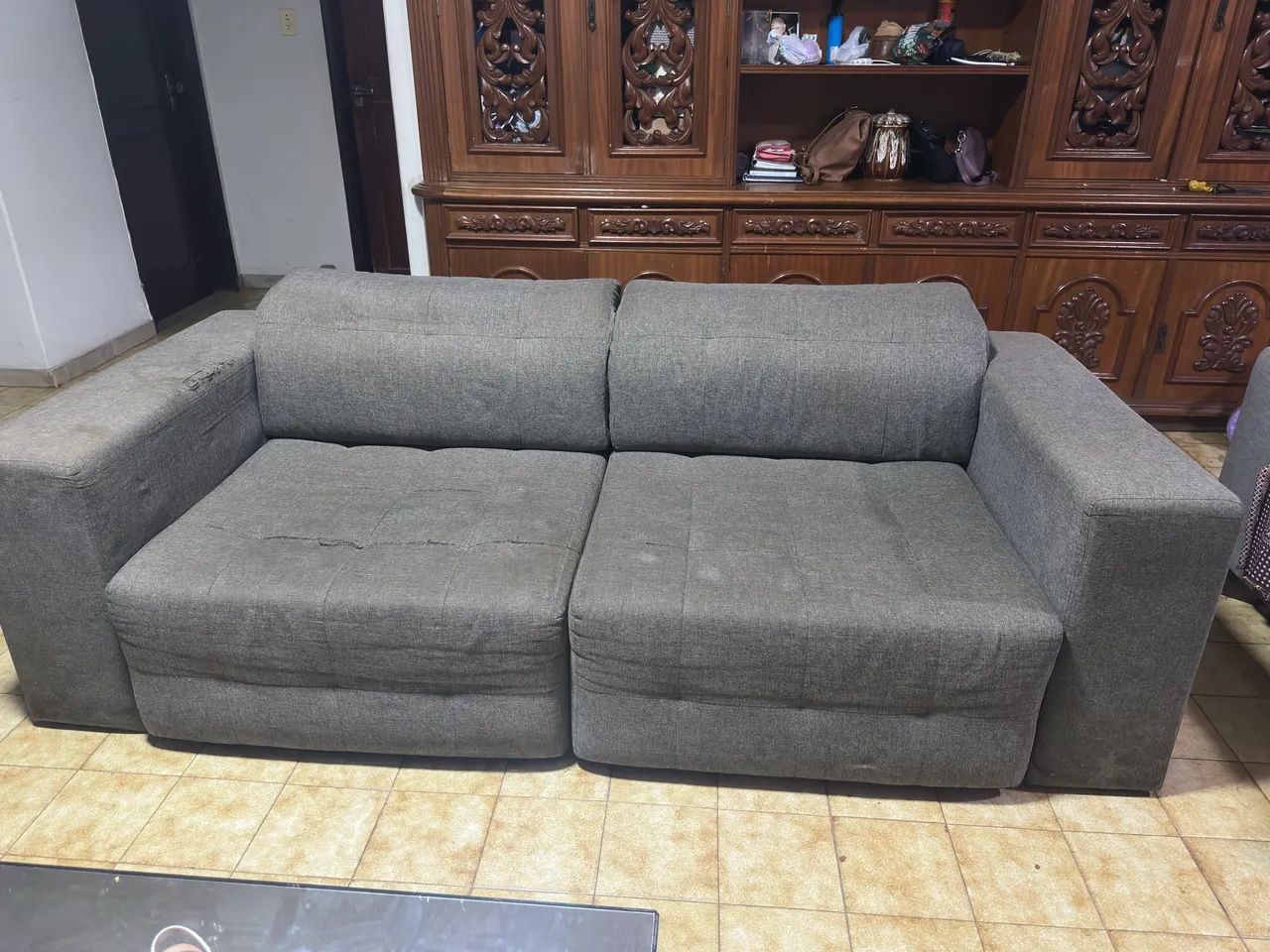 Sofá retrátil usado  - Foto 5