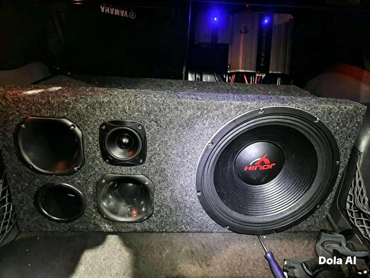 Woofer Inor 15 polegadas 1300 RMS cornetas Selenium twitter JBL troco por módulo Taramps 