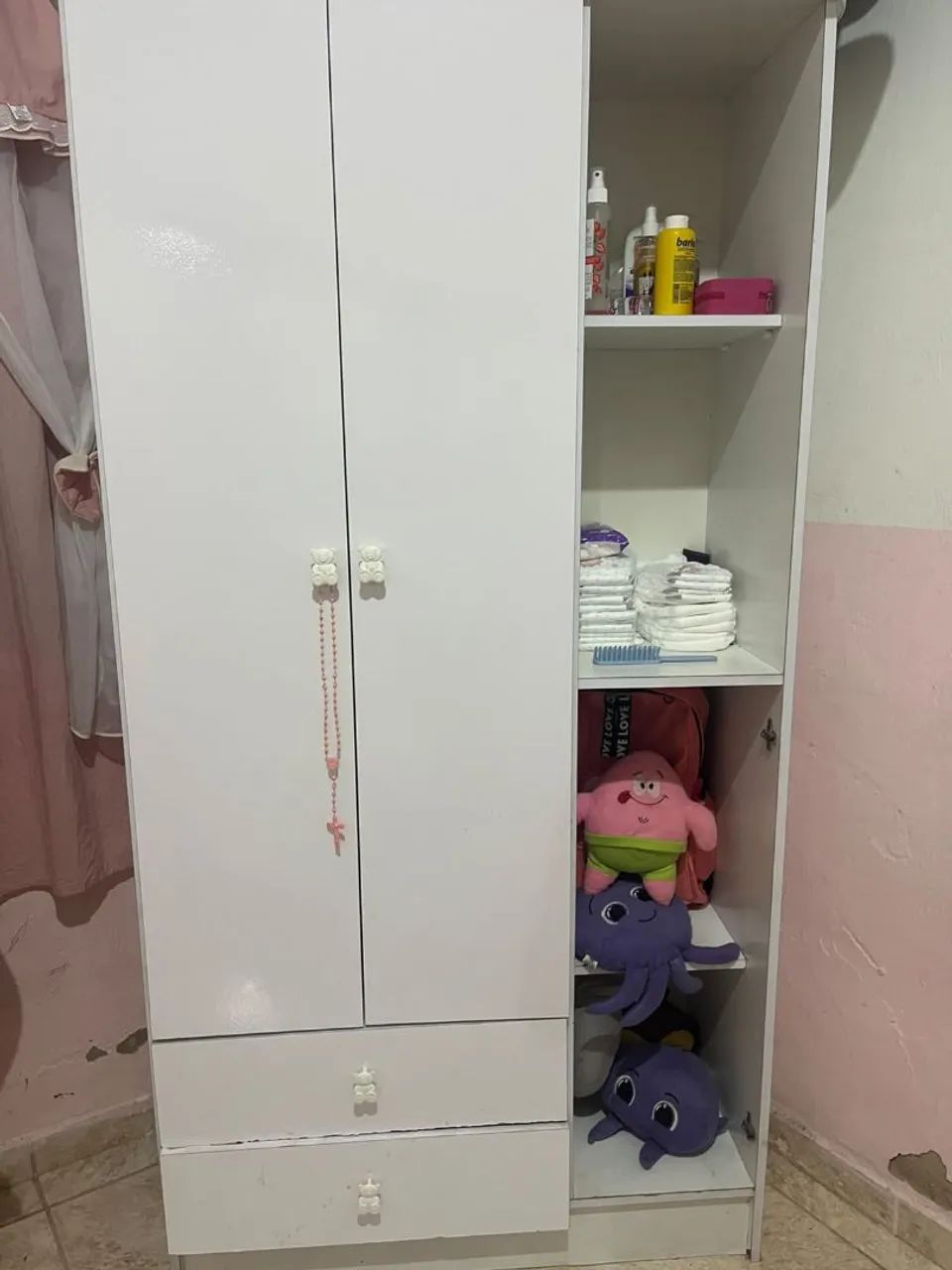 Guarda roupa infantil 