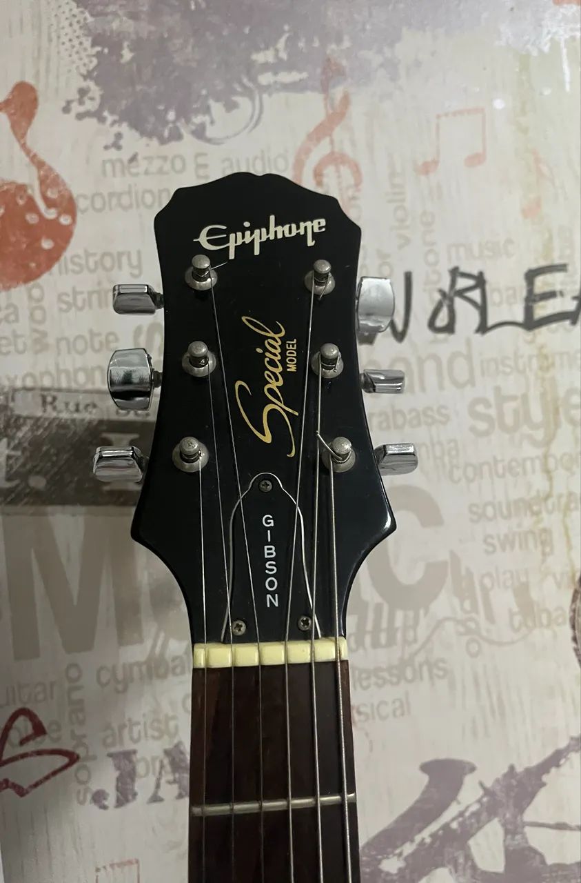 Les Paul Epiphone Special II - Black - Foto 4