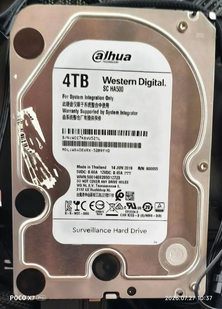 HD 4tb wd Red 100% saudavel