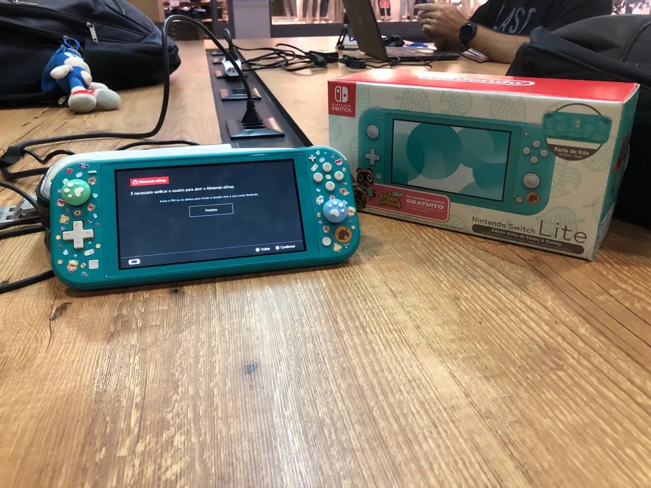 Nintendo Switch Edição animal Crossing