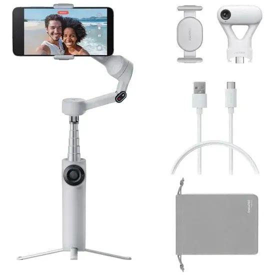 Estabilizador Insta360 Flow 2 Tracker Kit - Novo Lacrado