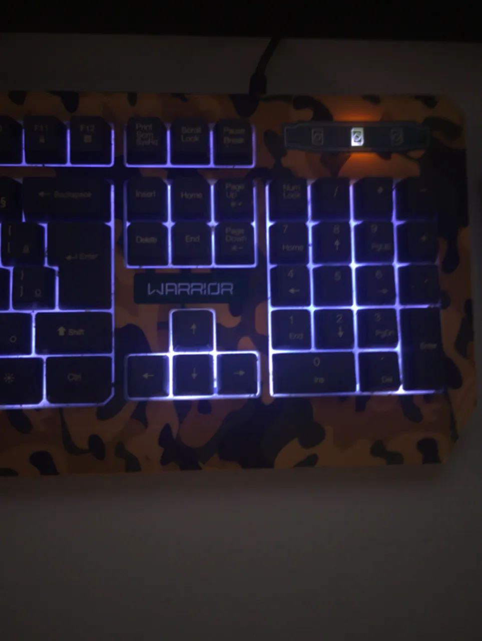 Kit teclado e mouse gamer warrior - Foto 5