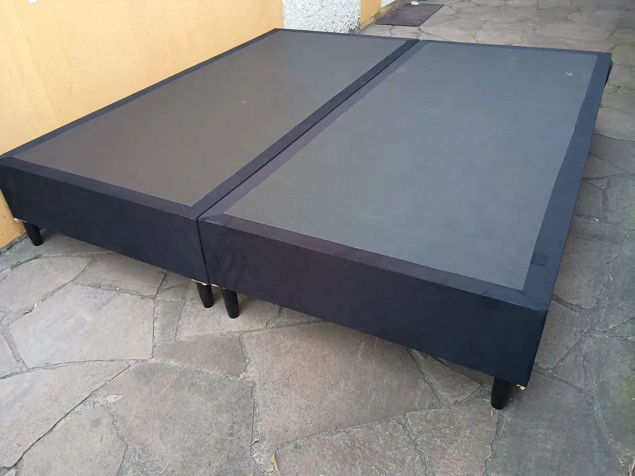 Conjunto box, tamanho King, com bases novas! - Foto 5