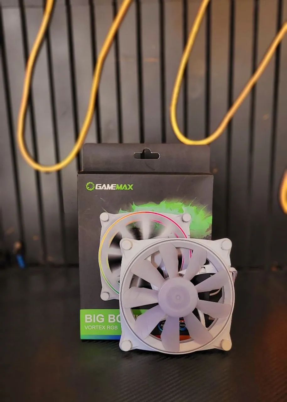 Fan 120mm branco 5v ARGB