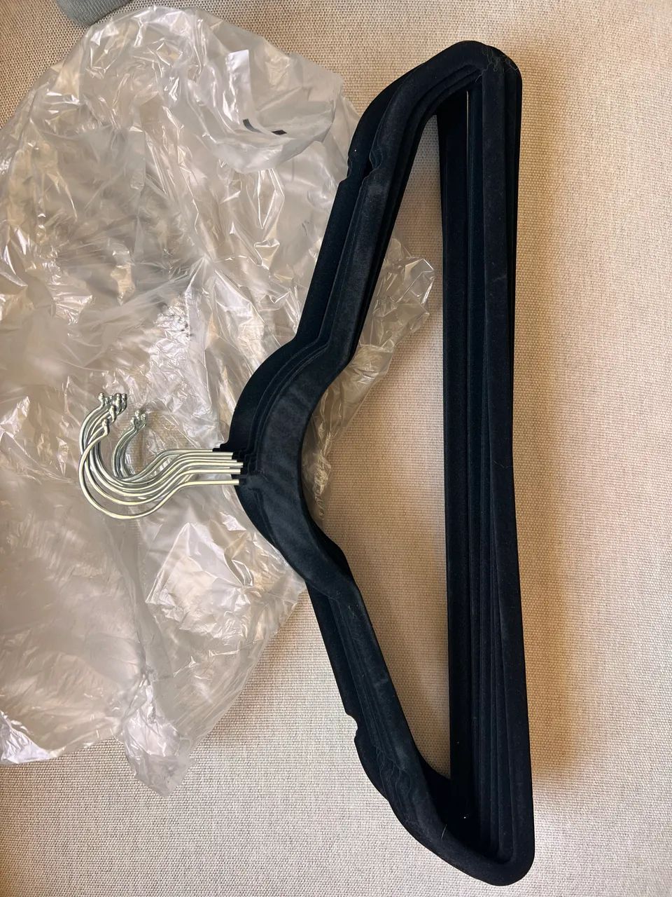 Kit com 120 Cabides de veludo - Foto 4