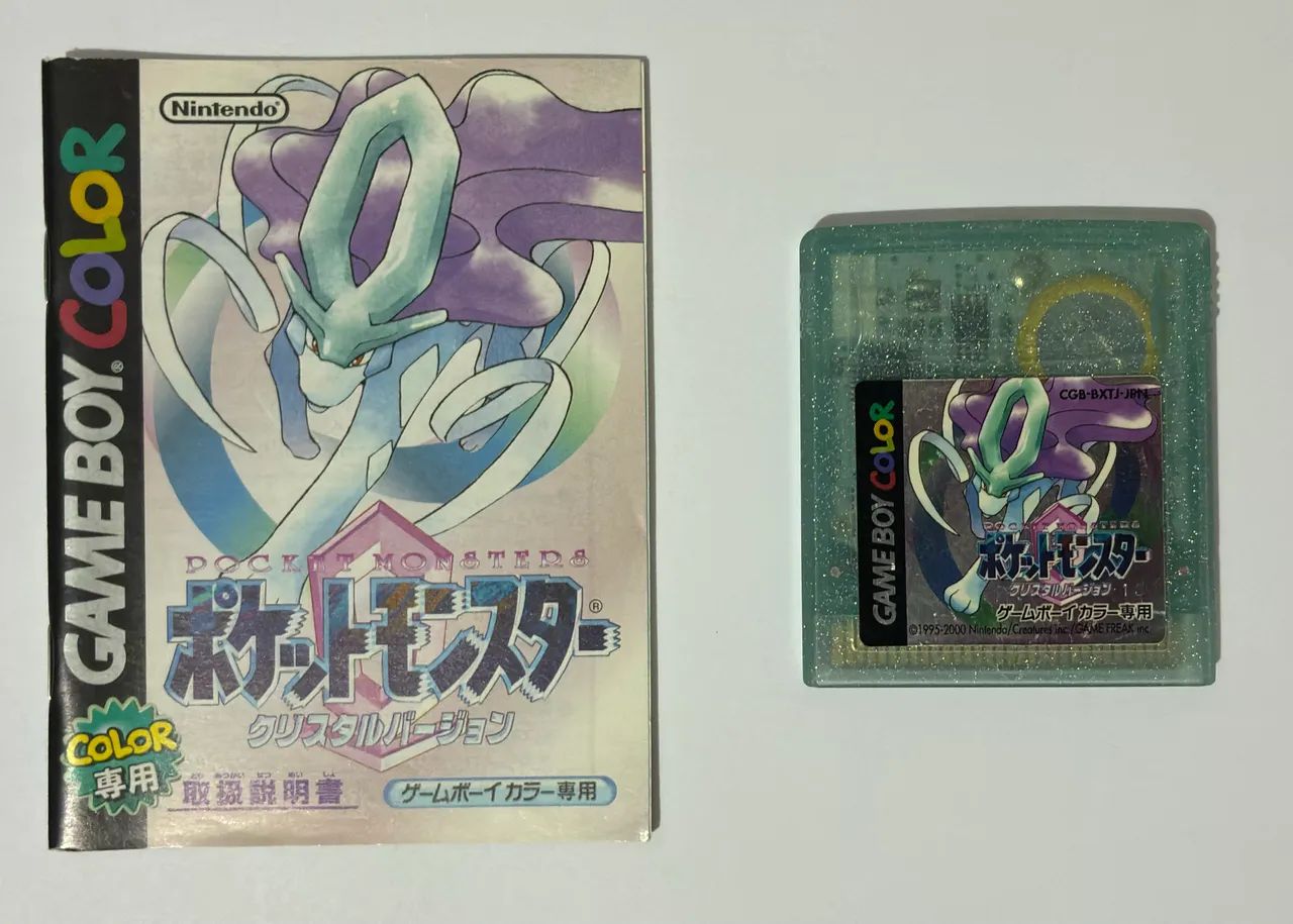 Pokémon Crystal Original + manual original 