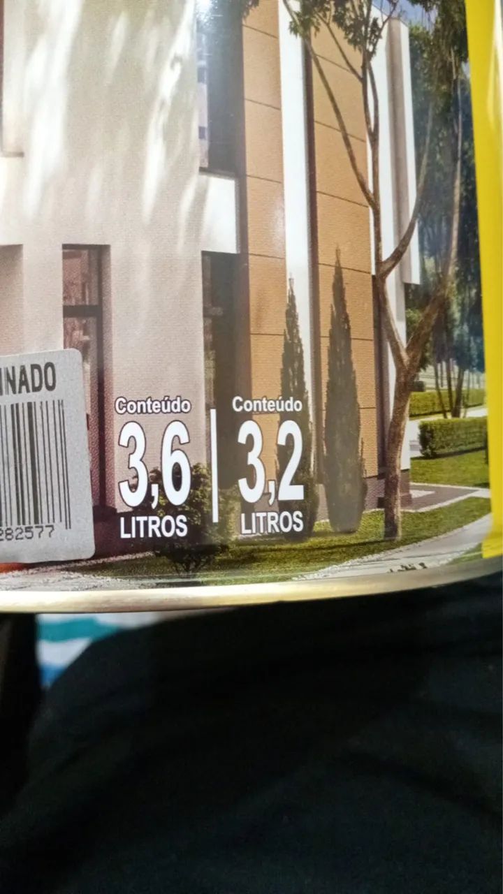 Latas de tintas 