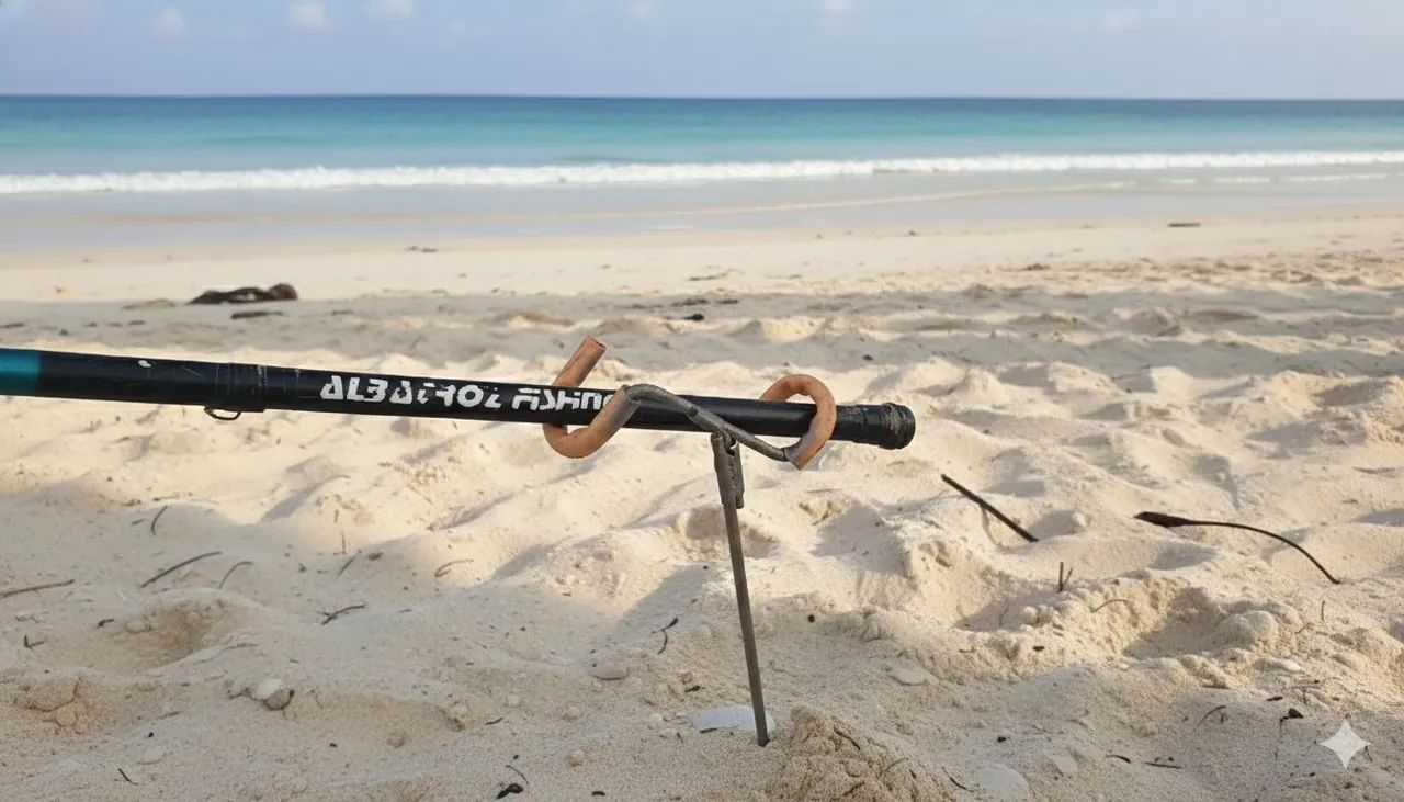 Suporte para vara de pesca 