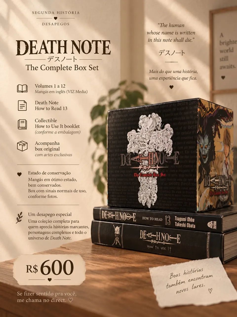 Death Note: The Complete Box Set ? mangás em inglês - Foto 4