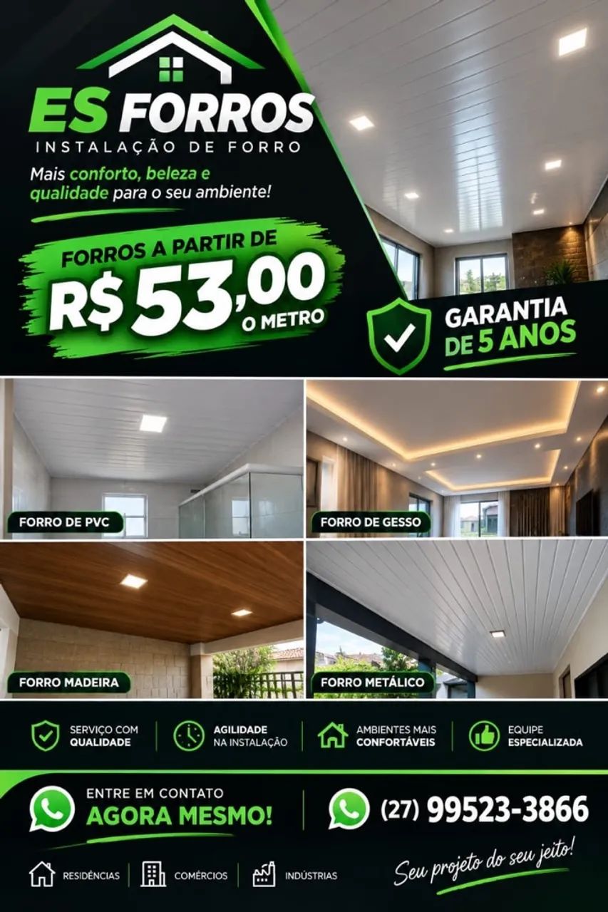 FORRO PVC