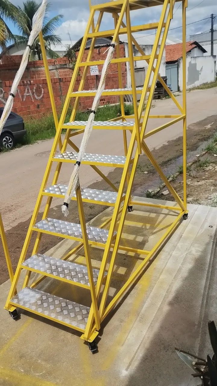 escada plataforma industrial  - Foto 3
