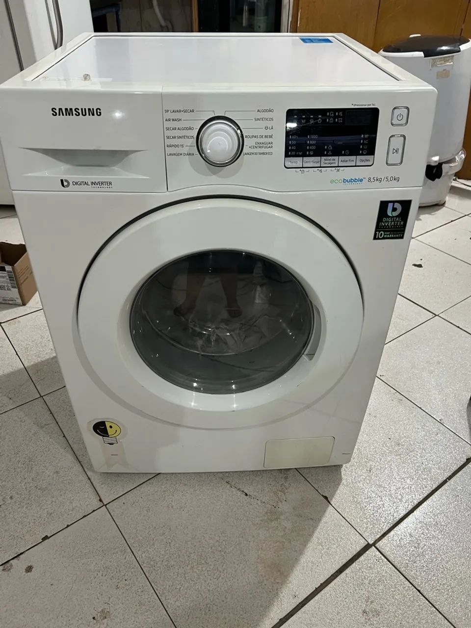 Lava e seca Samsung 