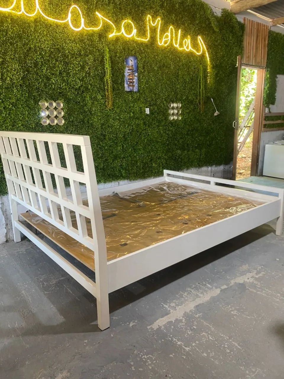 Cama queem mdf  - Foto 3