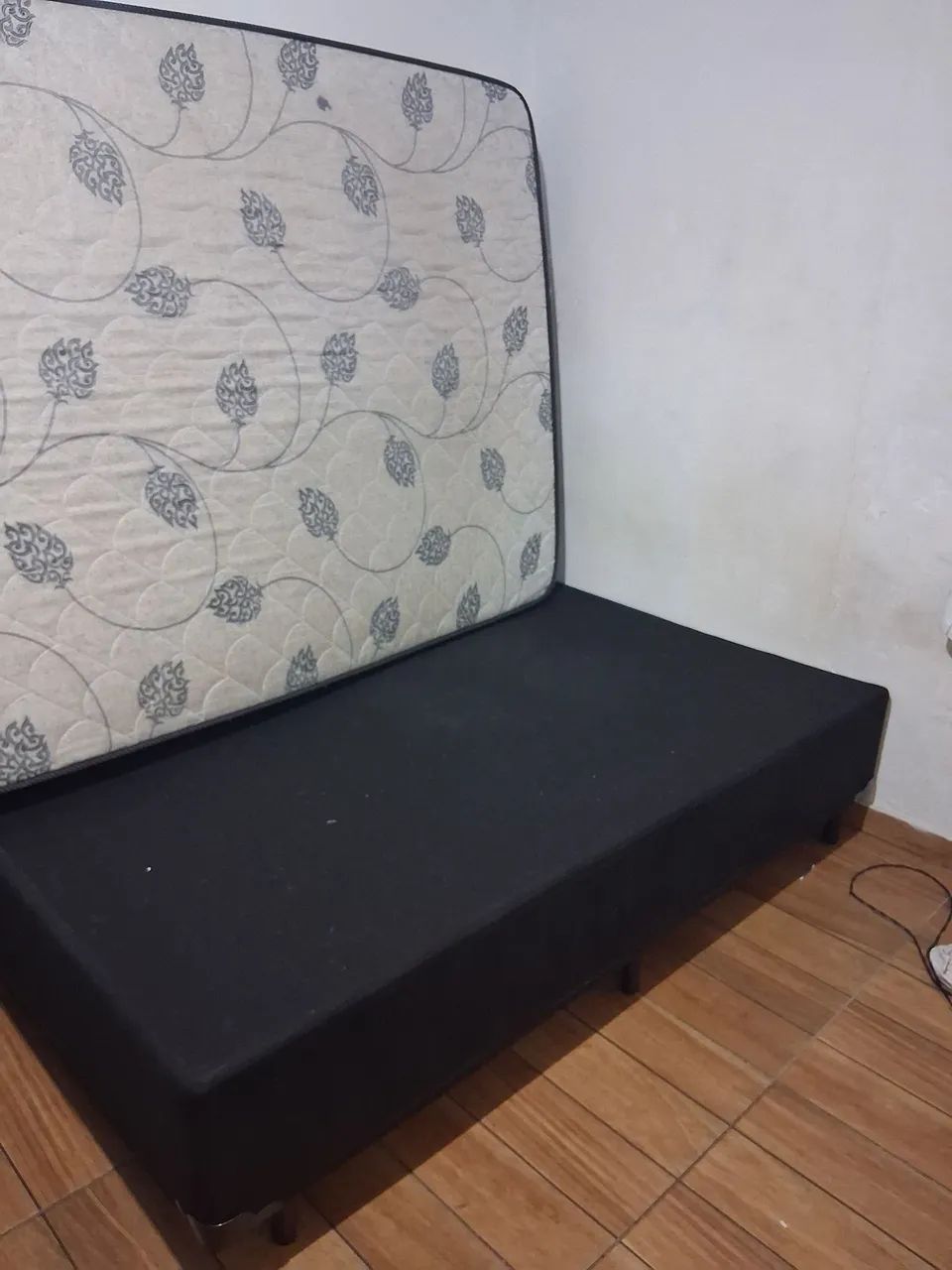 Cama box casal + colchão 