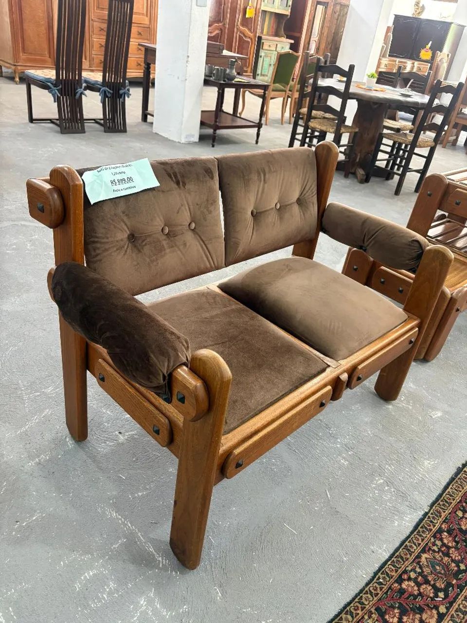 Namoradeira de 2 lugares  - Foto 4