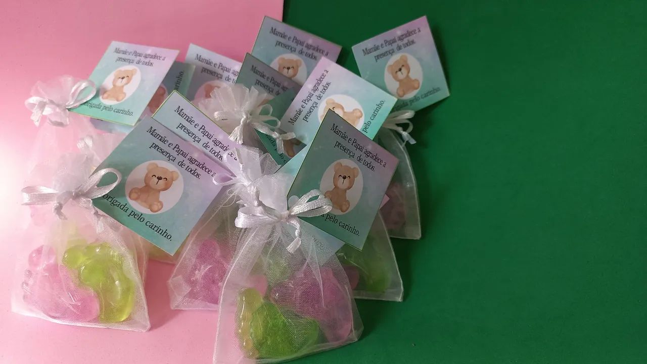 Lembrancinha chá revelação, chá de bebê, chá de fralda, saída maternidade  - Foto 3